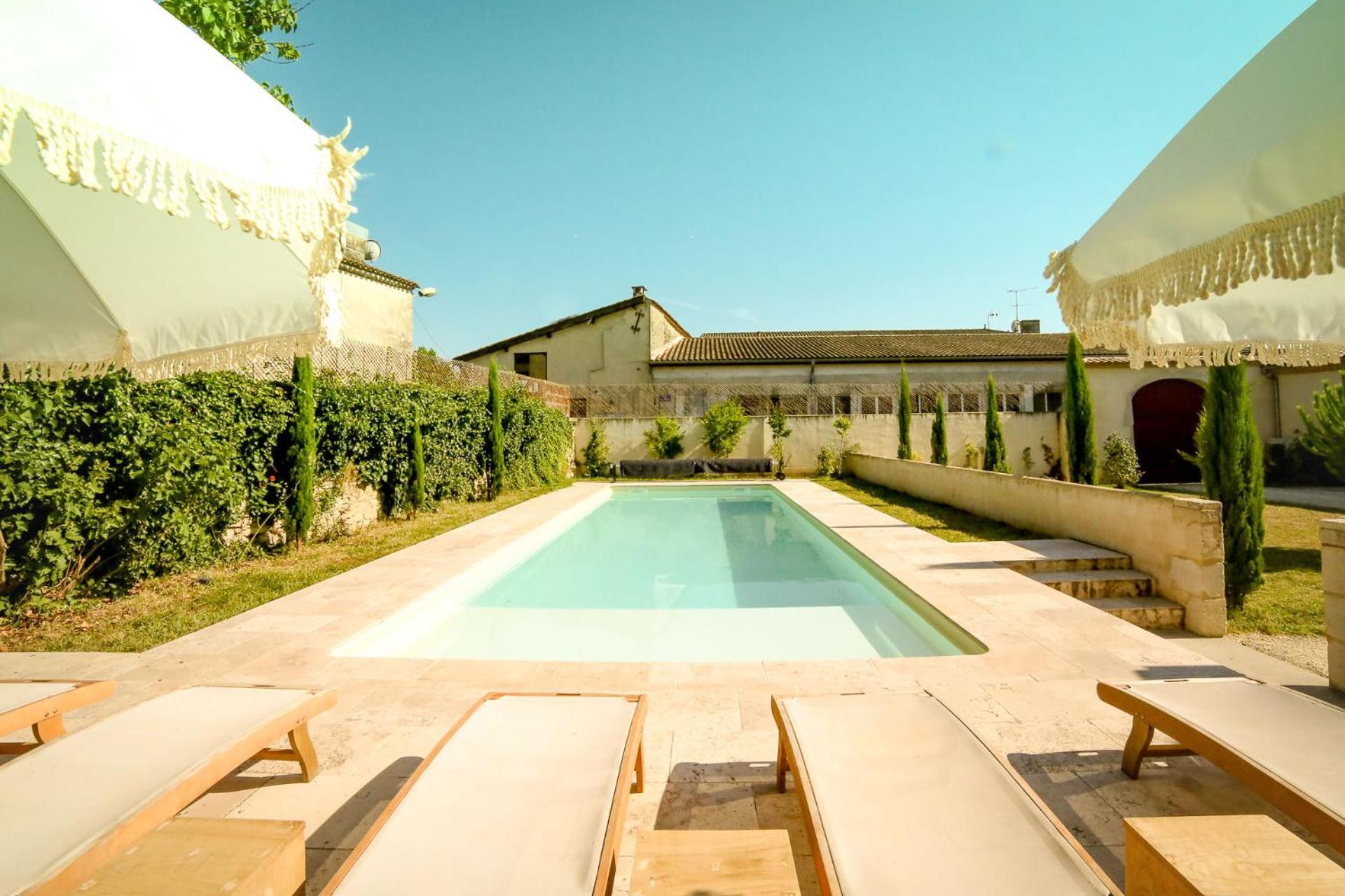 Une Chambre A La Maison Du Ballandreau Bed & Breakfast Monsegur  Luaran gambar